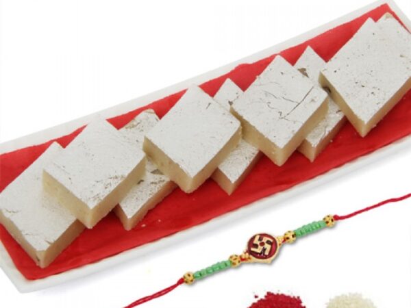 A 1 Rakhi Kaju Katli Pack