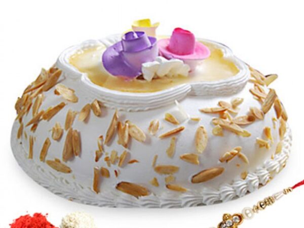 Italian Almond Cake with Rakhi 1 kg