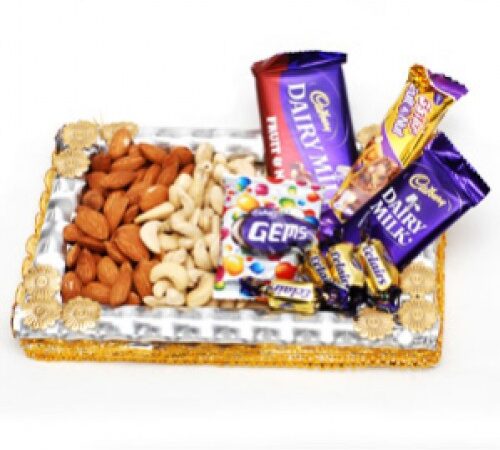 Chocolates and Dry Fruit Basket