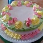 Butterscotch Rosy Cake