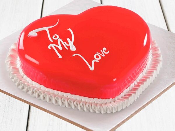 Love Heart Shape Cake