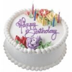Awesome Happy Birthday Cake 1 KG