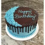 Fresh Cream Chocolate Blueberry