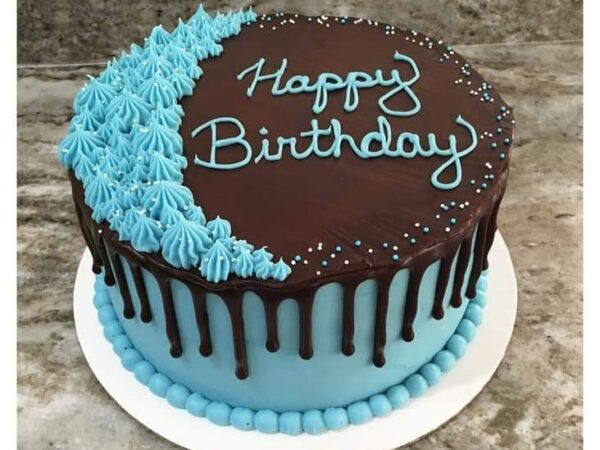 Fresh Cream Chocolate Blueberry