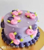 Birthday Special Blueberry Cake