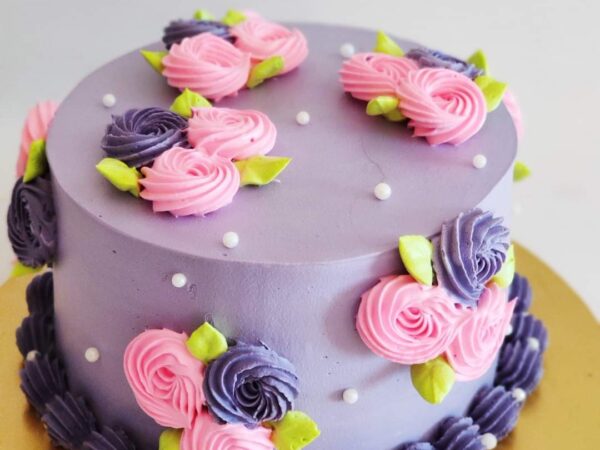 Birthday Special Blueberry Cake