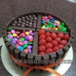 KitKat Gems Cake