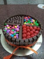 KitKat Gems Cake