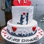 Engagement Special Cake