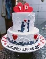 Engagement Special Cake