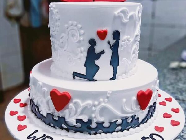 Engagement Special Cake