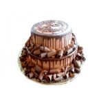 2 Tier Chocolate Cake 3 kg