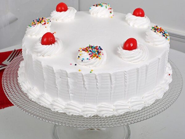 Fresh Cream Vanilla Cake