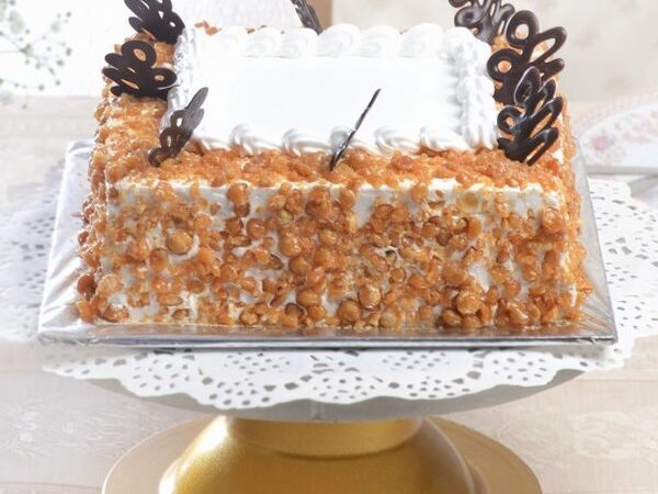 Square butterscotch Cake 1 KG