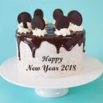 New Year Oreo Cake