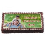 A1 Father's Day Special Photo Cake