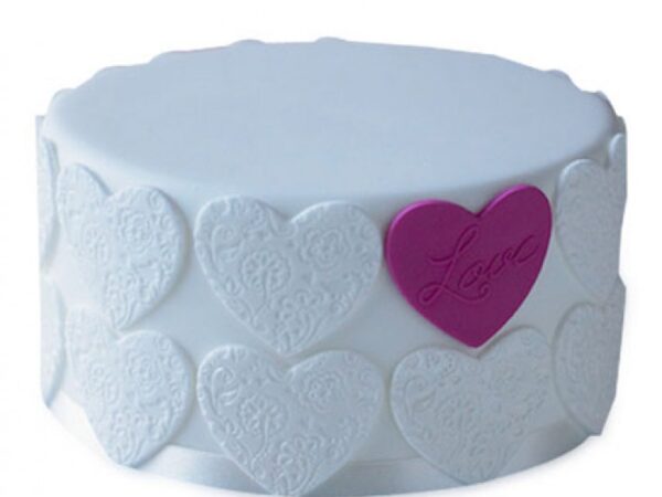 Elegant Love Cake 2 KG