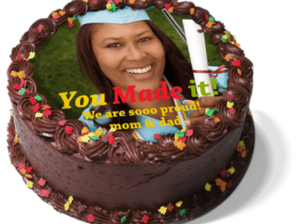 Chocolate Photo Print Cake 1 kg