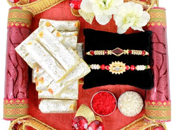 Rakhi With Kaju Roll Special Combo