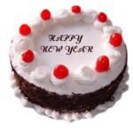 Blackforest New Year Cake
