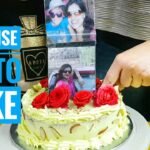 Photo Pulling Surprise Cake