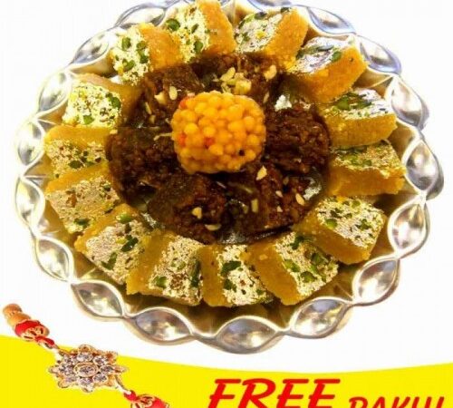 A 1 Rakhi Sweets Tray
