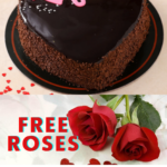 Chocolate Truffle Valentines Day Cake