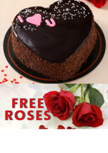 Chocolate Truffle Valentines Day Cake